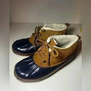 Bass Tamarack Leather Runner Sherpa Lined Boots